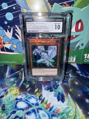 Yugioh Destiny Hero Disk Commander 25th QCSR Bonanza RA03 Grade 10 💎 Mint POP 2-image
