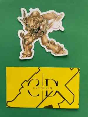 Elemental HERO Bladedge Waterproof Sticker 2.3'' x 2.4'' | Yu-Gi-Oh!-image
