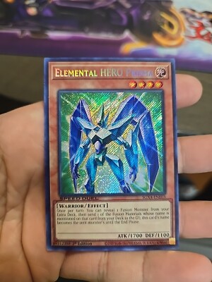 YuGiOh Elemental HERO Prisma SGX4-ENE03 Secret Rare 1st Edition NM-VLP-image