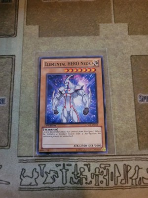 YUGIOH ELEMENTAL HERO NEOS LCGX-EN008 COM 1ST ED VLP-image