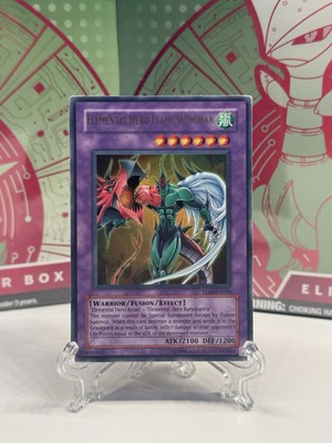 Yugioh Elemental Hero Flame Wingman TLM-EN035 Ultra Rare MP-image