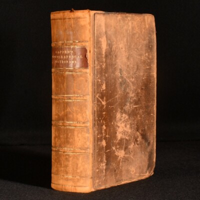 1825 A Topographical Dictionary by Benjamin Pitts Capper New Edition Folding ...-image