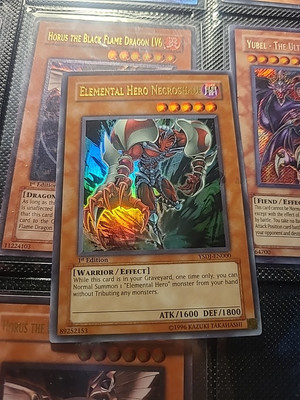 Yu-Gi-Oh! 1st Edition Elemental HERO Necroshade YSDJ-EN000 -image