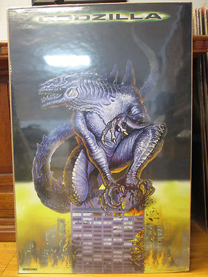 vintage Godzilla movie Poster original 1998 7734-image