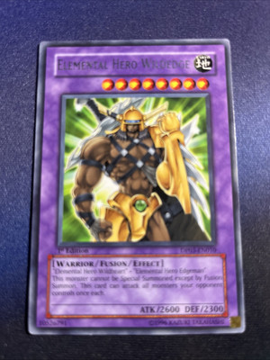 YUGIOH ELEMENTAL HERO WILDEDGE DP03-EN010 1ST RARE (NM)-image