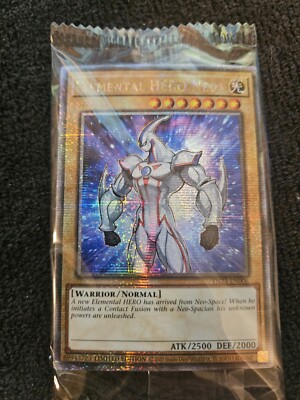 Elemental HERO Neos Quarter Century Secret Rare TN23-EN006 YuGiOh-image