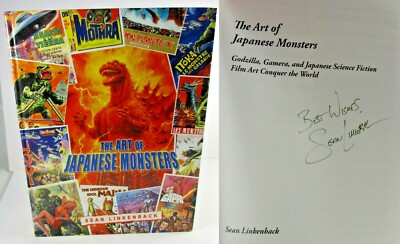 The Art of Japanese Monsters Godzilla Gamera Ghidorah ✎ SIGNED SF Movie Book-image
