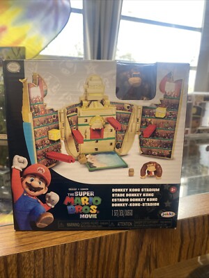 THE SUPER MARIO BROS. MOVIE Donkey Kong Mini Basic Playset Arena Wave 2 -image