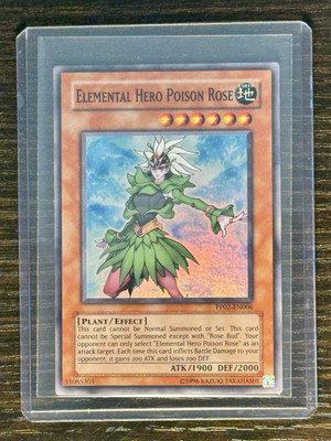 YuGiOh! Elemental Hero Poison Rose [PP02-EN006] Super Rare - Unlimited - NM-image