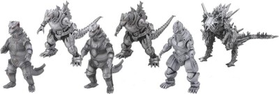 MechaGodzilla Art Spirits Gekizo Series  NonScale Painted Trading Figure 6 Set-image