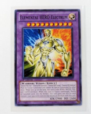 Yu-Gi-Oh! TCG Elemental HERO Electrum RYMP-EN017 1st Edition LP/MP-image