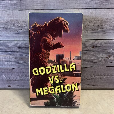 Godzilla Vs. Megalon VHS Video Treasures Release-image