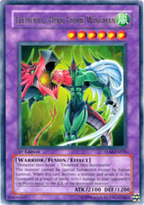 Yugioh! HP Elemental Hero Flame Wingman - TLM-EN035 - Ultra Rare - Unlimited Edi-image