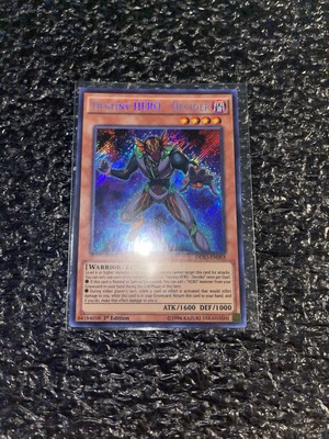 Yugioh Destiny HERO - Decider DESO-EN003 Secret Rare 1st Edition Near Mint-image