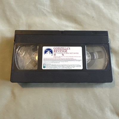 GODZILLA'S REVENGE VHS 1971 ORIGINAL SCI-FI VERY RARE-image