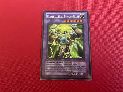 Elemental Hero Thunder Giant - Secret Rare - EHC2-EN004 - Limited Edition MP/LP-image
