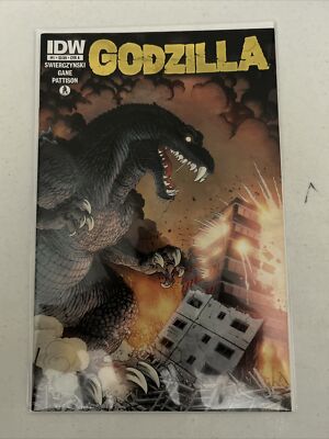 Godzilla # 1 Art Adams Variant cover IDW 2011 Comic Book-image