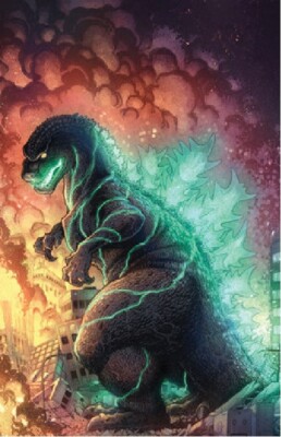 (2025) IDW COMICS Godzilla [Kai-Sei Era] #1 1:150 ART ADAMS VIRGIN Variant Cover-image