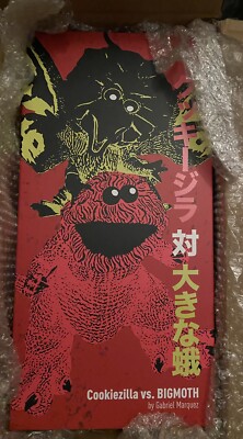 Gabriel Marquez COOKIEZILLA VS BIGVMOTH Godzilla Cookie Monster LE 125-image