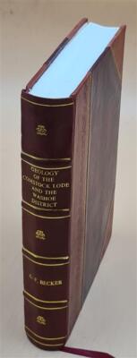 Geology of the Comstock lode and the Washoe district, with atlas [Leather Bound]-image