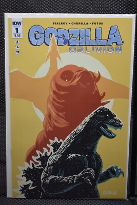 Godzilla Oblivion #1 Joe Infurnari Cover A IDW 2016 Mothra Rodan Kaiju King 9.0-image