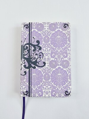 Thomas Nelson Holy Bible King James Version Purple Floral Paisley Cover 2003-image