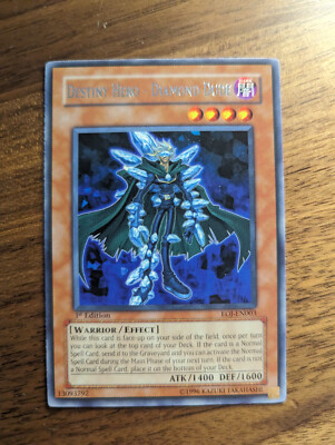 Yu-Gi-Oh! Destiny Hero - Diamond Dude EOJ-EN003 1st Edition Rare  NM/M-image