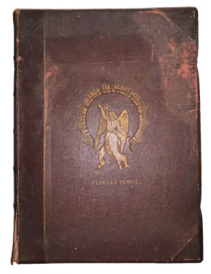 1845, THE PICTORIAL SUNDAY BOOK, JOHN KITTO, ILLUSTRATED, 13 COLOR MAPS, JESUS-image