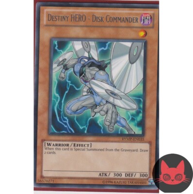 Yugioh Destiny HERO - Disk Commander RYMP-EN025 Rare NM-image