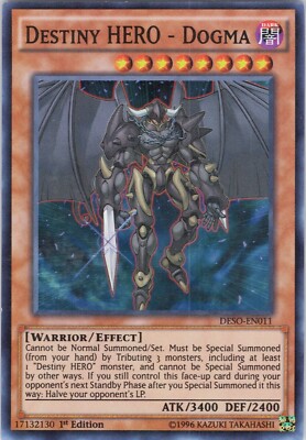 Destiny HERO - Dogma MP DESO 1st Destiny Soldiers Yugioh-image