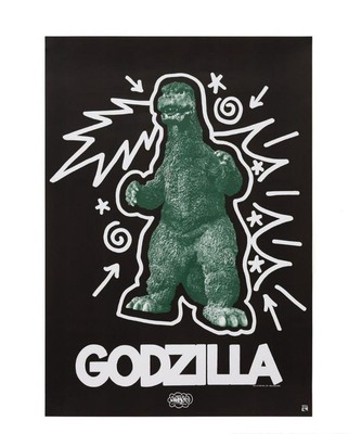 Godzilla THE Art Exhibition Poster B2 Haze Eric 70th Birthday Anniversary Tokyo-image