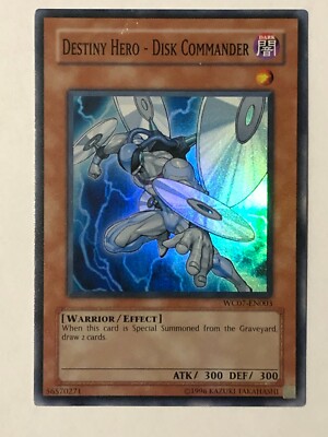 Yu-Gi-Oh - JCC - Destiny Hero - Disk Commander - WC07-EN003 Card-image