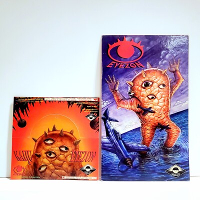 MAX TOY COMPANY CAPTAIN MAXX KAIJU EYEZON MARK NAGATA PROMO ART CARD BAG TOPPER-image