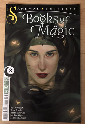 Sandman Universe Books of Magic #8, Howard Story, Fowler Art; Godzilla & AMC Ads-image