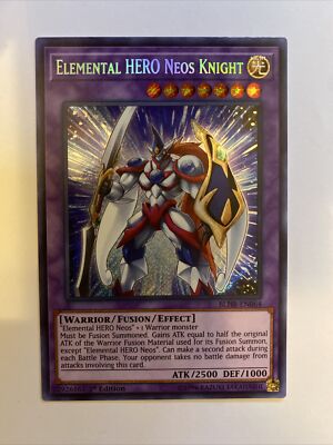 Yu-Gi-Oh! Elemental HERO Neos Knight - BLHR-EN064 - NM 1st Edition Secret Rare-image