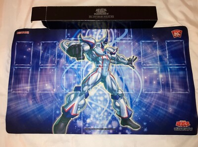 Yu-Gi-Oh Elemental Hero Neos Playmat 20th Anniversary OCG Official Konami-image