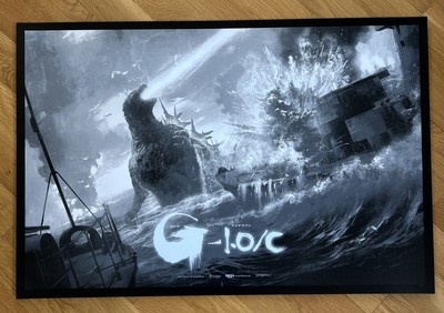 🦖 Godzilla Minus One Art Print Movie Poster Juan Ramos BNG ISH Screenprint-image