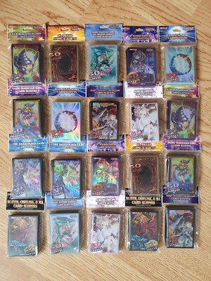 Yu-gi-oh Official Konami Trading Card sleeves/Deck Protectors - Take your Pick-image