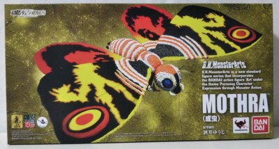 S.H. Monster Arts Mothra Adult Insect Bandai Limited Edition Action Figure 2014-image