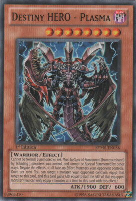 Destiny HERO - Plasma - RYMP-EN036 - Common - 1st Edition x3 - Lightly Played-image