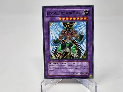 Yu-Gi-Oh! Elemental Hero Wild Wingman DP03-EN011 1st Edition Common NM-image