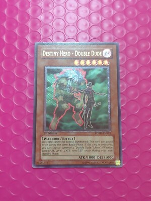 Yu-Gi-Oh! DESTINY HERO - DOUBLE DUDE POTD-EN012 1st Edition Ultimate NM-image