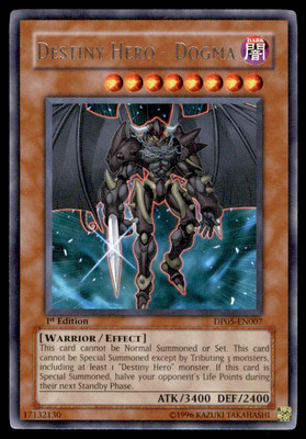 Yu-Gi-Oh! Destiny Hero - Dogma #DP05-EN007 1st Edition Near Mint-image