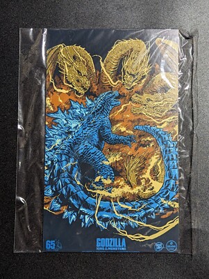 Godzilla: King Of The Monsters - 3 Posters Art Print - Loot Crate Exclusive-image