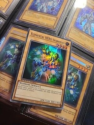 Elemental Hero Sparkman - Super Rare - OPTP-EN004 Limited Edition -image