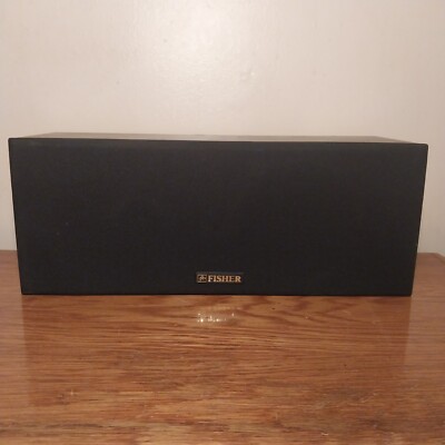 Fisher WS-C424 Center Speaker - Tested In Good Working Condition-image