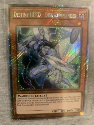 Destiny HERO - Disk Commander (Platinum Secret Rare) RA03-EN176 Quarter Century-image