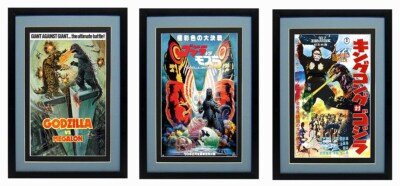 Godzilla Monster Movie Poster set Finest Quality Prints & Framing-image