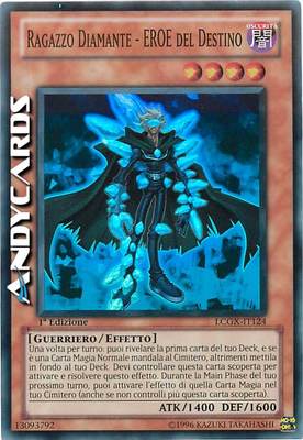 DIAMOND BOY HERO OF DESTINY Destiny Hero Diamond Dude • Super R LCGX IT124-image