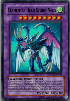 2008 Phantom Darkness #PTDN-EN043 Elemental Hero Storm Neos Super Rare-image